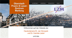 Desktop Screenshot of laser-zentrum-marburg.de